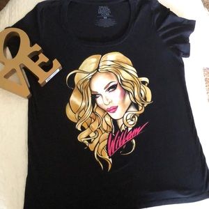 Black T-Shirt from Drag Queen.Com with Willam
